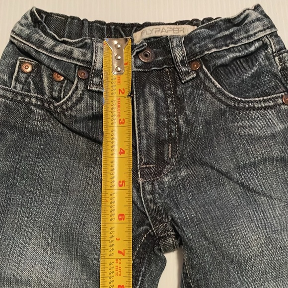 Flypaper straight leg blue jeans.  Size 24 months - Picture 4 of 11